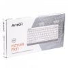 Клавіатура A4Tech FK11 Ukr White USB