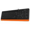 Клавіатура A4Tech FK10 Ukr Orange USB