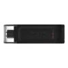 Флеш-накопичувач USB3.2 64GB Type-C Kingston DataTraveler 70 Black (DT70/64GB)