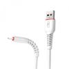 Кабель SkyDolphin S54V Soft USB - microUSB 1м, White (USB-000433)