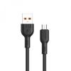 Кабель SkyDolphin S03V USB - microUSB 1м, Black (USB-000420)