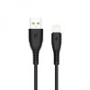 Кабель SkyDolphin S08L USB - Lightning 1м, Black (USB-000561)