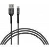 Кабель Intaleo CB0 USB-microUSB 1.2м Black/Grey (1283126495649)