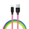 Кабель ColorWay USB-Lightning, 2.4А, 1м, Multicolor (CW-CBUL016-MC)