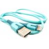 Кабель Dengos USB-Lightning 1м Blue (PLS-L-IND-SOFT-BLUE)