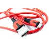 Кабель Dengos USB-Lightning 1м Red (PLS-M-IND-SOFT-RED)