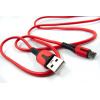 Кабель Dengos USB-Lightning 1м Red (PLS-M-IND-SOFT-RED)