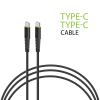 Кабель Intaleo CBFLEXTT1 USB Type-C-USB Type-C 1.2м Black (1283126501296)