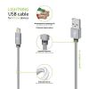 Кабель Intaleo CBGNYL1 USB-Lightning 1м Grey (1283126477652)