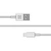 Кабель REAL-EL USB-Lightning 1m, White  (4743304104666)