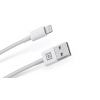 Кабель REAL-EL USB-Lightning 1m, White  (4743304104666)