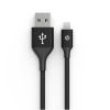 Кабель HP USB - Lightning, 2м, чорний (DHC-MF100-2M)