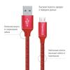 Кабель ColorWay USB-MicroUSB, 1м Red (CW-CBUM002-RD)