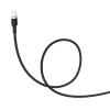 Кабель ColorWay USB-USB Type-C, spiral, 2.4А, 1м, Black (CW-CBUC051-BK)