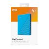 Зовнішній жорсткий диск 2.5" USB 4.0TB WD My Passport Blue (WDBPKJ0040BBL-WESN)