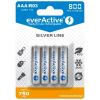 Акумулятор everActive AAA/HR03 Ni-MH 800mAh BL 4шт