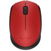 Мишка бездротова Logitech M171 (910-004641) Red/Black USB