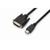 Кабель ProLogix (PR-HDMI-DVI-P-01-30-3m) Premium HDMI-DVI M/M Single Link, 18+1, V1.3, 3м