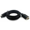 Кабель Cablexpert (CCP-DPM-VGAM-6) DisplayPort - VGA, 1.8м, чорний