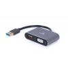 Адаптер Cablexpert (A-USB3-HDMIVGA-01) USB-HDMI/VGA, 0.15м