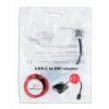 Адаптер Cablexpert (A-CM-DVIF-01) USB3.1 Type C - DVI, 0.15 м, чорний