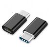 Адаптер Cablexpert (A-USB2-CMmF-01) USB Type-C - Micro USB, чорний