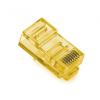 Конектор RJ 45 Merlion (RJ45ML-YW/05358) Cat. 5 UTP, Yellow, 100 шт/уп