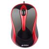 Мишка A4Tech N-350-2 Red/Black USB V-Track