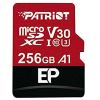 Карта пам`ятi MicroSDXC 256GB UHS-I/U3 Class 10 Patriot EP A1 R90/W80MB/s + SD-adapter (PEF256GEP31MCX)