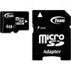 Карта пам`ятi MicroSDHC 4GB Class 10 Team + SD-adapter (TUSDH4GCL1003)