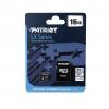 Карта пам`ятi MicroSDHC 16GB UHS-I Class 10 Patriot LX + SD-adapter (PSF16GMCSDHC10)