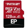 Карта пам`ятi MicroSDXC 128GB UHS-I/U3 Class 10 Patriot EP A1 R90/W80MB/s + SD-adapter (PEF128GEP31MCX)