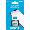 Карта пам`ятi MicroSDXC 64GB UHS-I Class 10 Kioxia Exceria R100MB/s (LMEX1L064GG2) + SD-адаптер