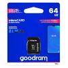 Карта пам`ятi MicroSDXC 64GB UHS-I Class 10 Goodram + SD-adapter (M1AA-0640R12)