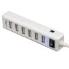 Концентратор USB 2.0 Frime 7хUSB2.0 White (FH-20041)