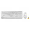 Комплект (клавіатура, мишка) бездротовий A4Tech FG1012 White USB