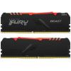 Модуль пам`яті DDR4 2x8GB/3200 Kingston Fury Beast RGB (KF432C16BBAK2/16)