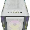 Корпус Corsair iCUE 5000T RGB Tempered Glass White (CC-9011231-WW) без БЖ