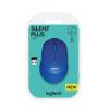 Мишка бездротова Logitech M330 Silent Plus (910-004910) Blue USB