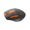 Мишка бездротова A4Tech FG30S Orange/Black USB