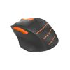 Мишка бездротова A4Tech FG30S Orange/Black USB