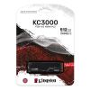 Накопичувач SSD  512GB Kingston KC3000 M.2 2280 PCIe 4.0 x4 NVMe 3D TLC (SKC3000S/512G)