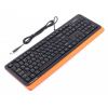 Клавіатура A4Tech Fstyler FKS10 Orange USB