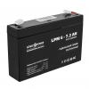 Акумуляторна батарея LogicPower LPM 6V 7.2AH (LPM 6 - 7.2 AH) AGM