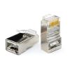 Конектор RJ45 Atcom (10698) екран 100 шт/уп