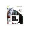 Карта пам`яті MicroSDHC 32GB UHS-I Class 10 Kingston Canvas Select Plus R100MB/s + SD-адаптер (SDCS2/32GB)