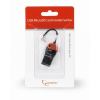 Кардрідер USB2.0 Gembird FD2-MSD-3 Black