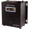 Джерело безперебійного живлення LogicPower LPY-W-PSW-500VA+ (350Вт)5A/10A, Lin.int., AVR, 1 x евро, LCD, метал, з правильною син