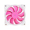 Вентилятор ID-Cooling ZF-12025-PINK ARGB (Single Pack), 120x120x25мм, 4-pin PWM, білий з рожевим