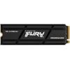 Накопичувач SSD  500GB Kingston Fury Renegade with Heatsink M.2 2280 PCIe 4.0 x4 NVMe 3D TLC (SFYRSK/500G)